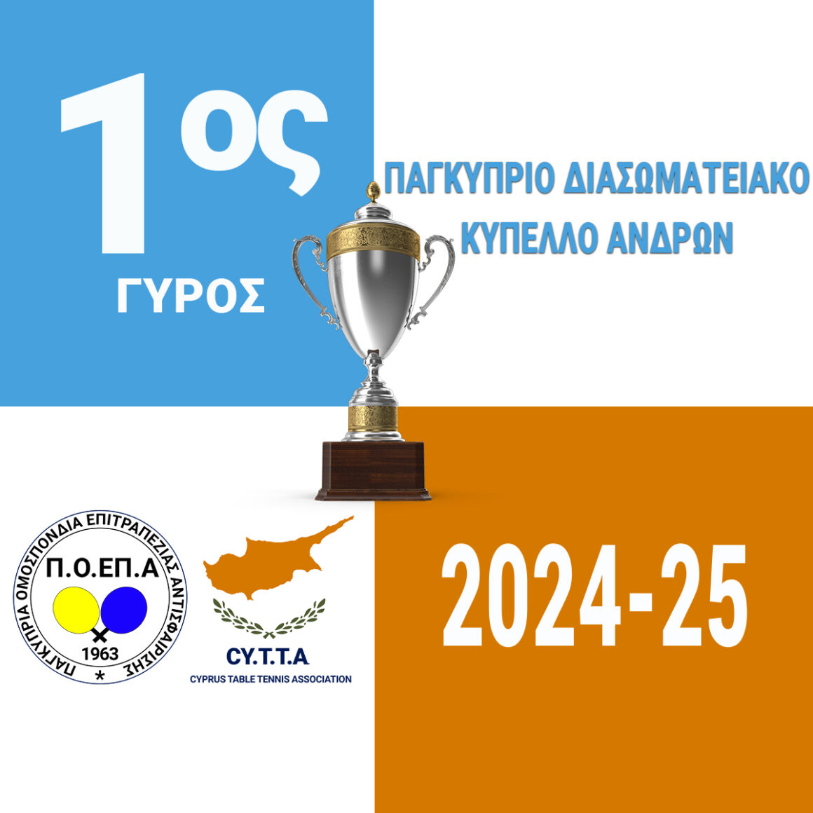 ΠΑΓΚΥΠΡΙΟ ΔΙΑΣΩΜΑΤΕΙΑΚΟ ΚΥΠΕΛΛΟ ΑΝΔΡΩΝ 2024 - 2025  ΑΠΟΤΕΛΕΣΜΑΤΑ 12/2/2025 Α΄ΓΥΡΟΣ (ΕΠΑΝΑΛΗΠΤΙΚΟΣ ΑΓΩΝΑΣ)