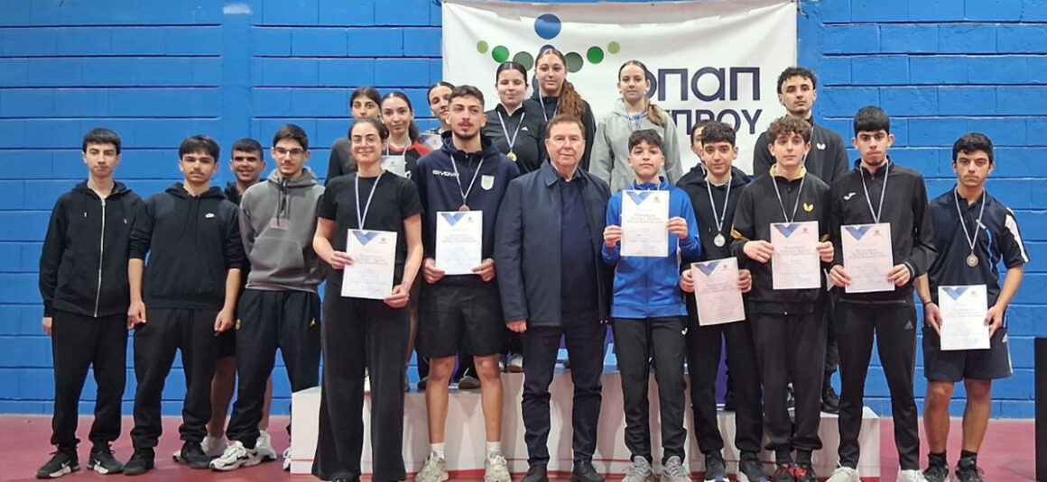 ΠΑΓΚΥΠΡΙΟΙ ΣΧΟΛΙΚΟΙ ΑΓΩΝΕΣ ΕΠΙΤΡΑΠΕΖΙΑΣ ΑΝΤΙΣΦΑΙΡΙΣΗΣ – 26/2/2026