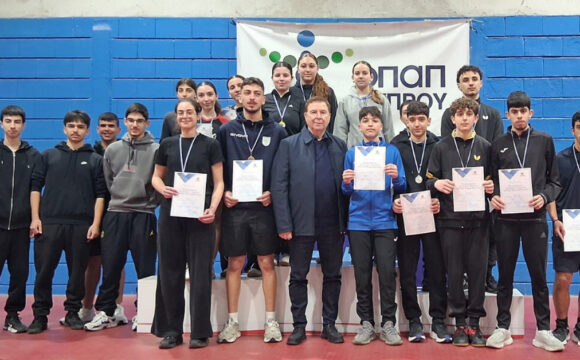 ΠΑΓΚΥΠΡΙΟΙ ΣΧΟΛΙΚΟΙ ΑΓΩΝΕΣ ΕΠΙΤΡΑΠΕΖΙΑΣ ΑΝΤΙΣΦΑΙΡΙΣΗΣ – 26/2/2026